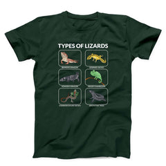 Types Of Lizards Unisex T-Shirt