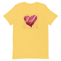 Scuba Diving Ocean Heart Unisex T-shirt