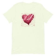 Scuba Diving Ocean Heart Unisex T-shirt