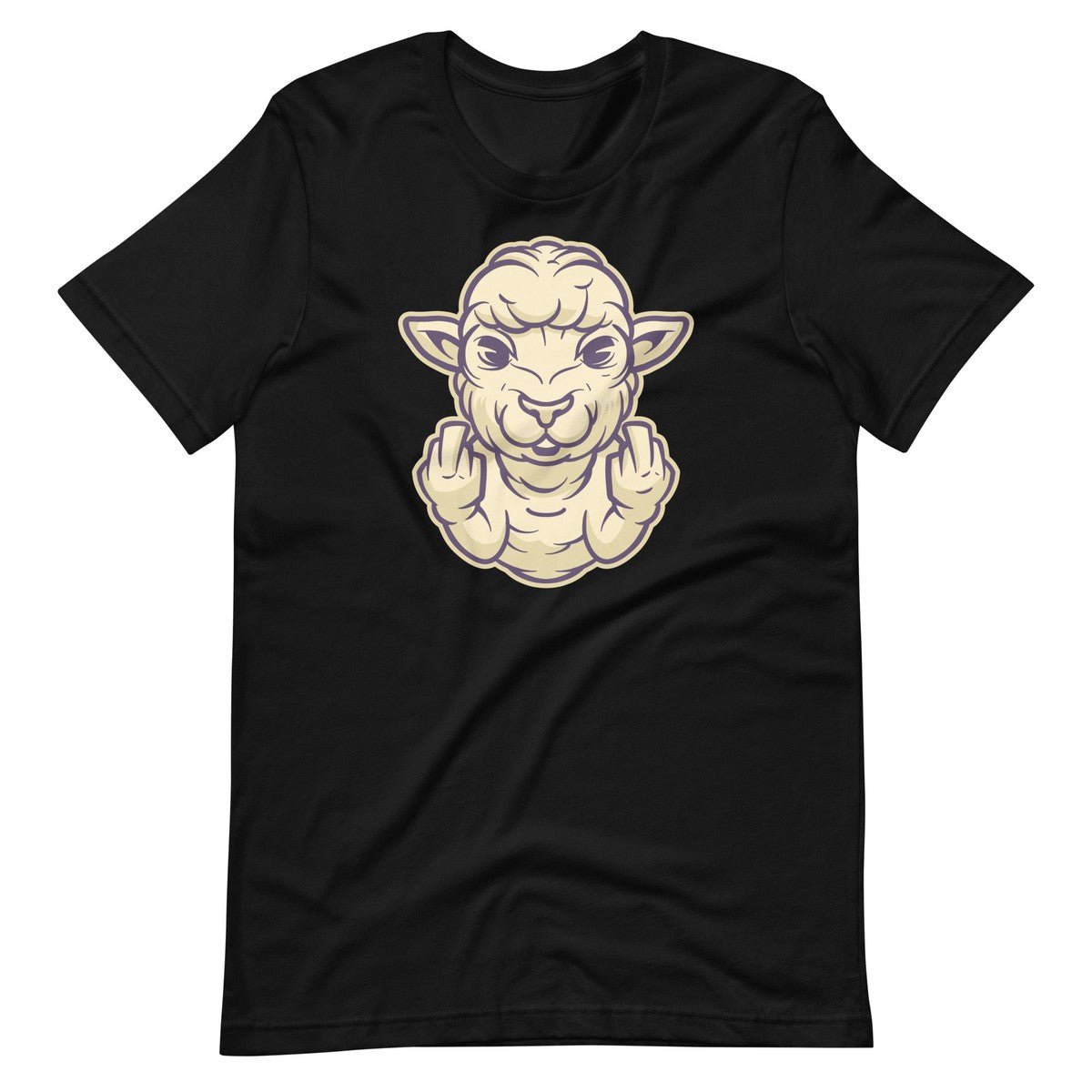 Sheep Middle Finger Unisex T-shirt