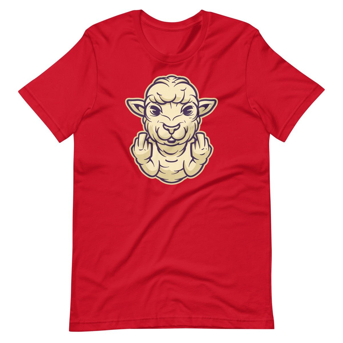 Sheep Middle Finger Unisex T-shirt