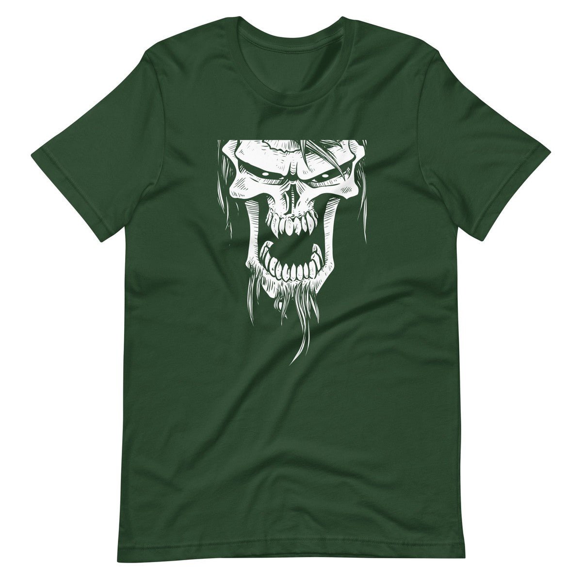 Skull Beard Graphic Unisex T-shirt