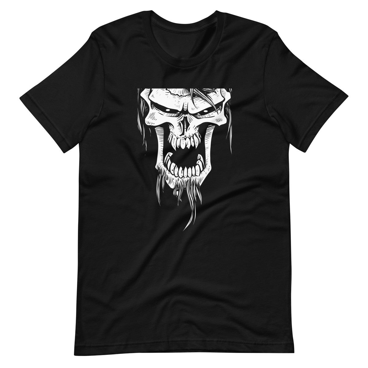 Skull Beard Graphic Unisex T-shirt