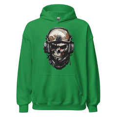 Skull Soldier Military Helmet Unisex Hoodie