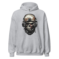 Skull Soldier Military Helmet Unisex Hoodie