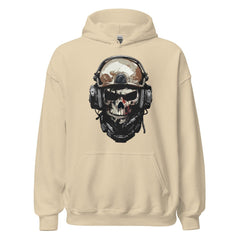 Skull Soldier Military Helmet Unisex Hoodie