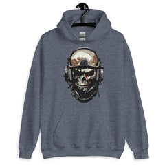 Skull Soldier Military Helmet Unisex Hoodie