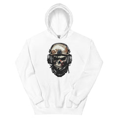 Skull Soldier Military Helmet Unisex Hoodie