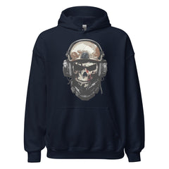 Skull Soldier Military Helmet Unisex Hoodie