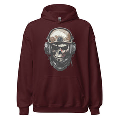 Skull Soldier Military Helmet Unisex Hoodie