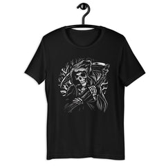 Grim Reaper Gothic Skull Unisex T-Shirt