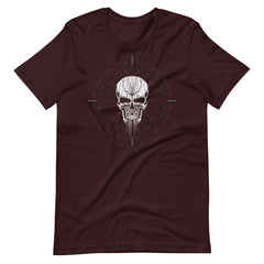 Geometric Skull Compass Unisex T-Shirt