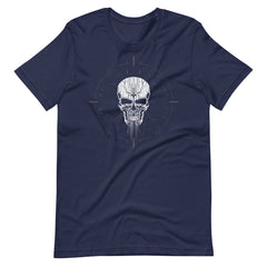 Geometric Skull Compass Unisex T-Shirt