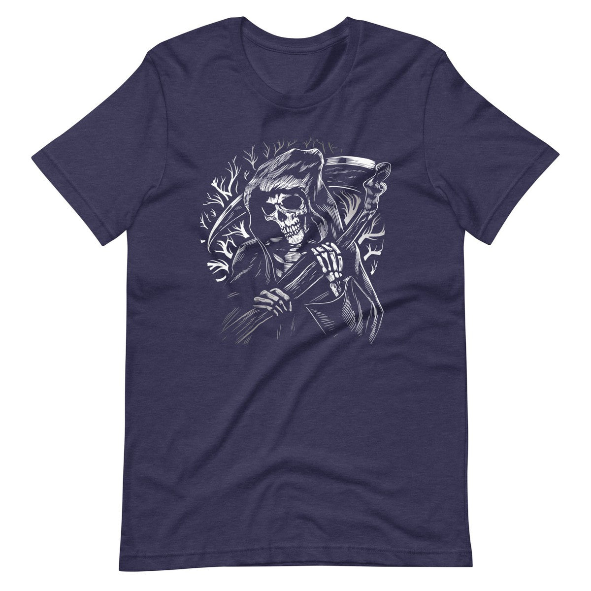 Grim Reaper Gothic Skull Unisex T-Shirt