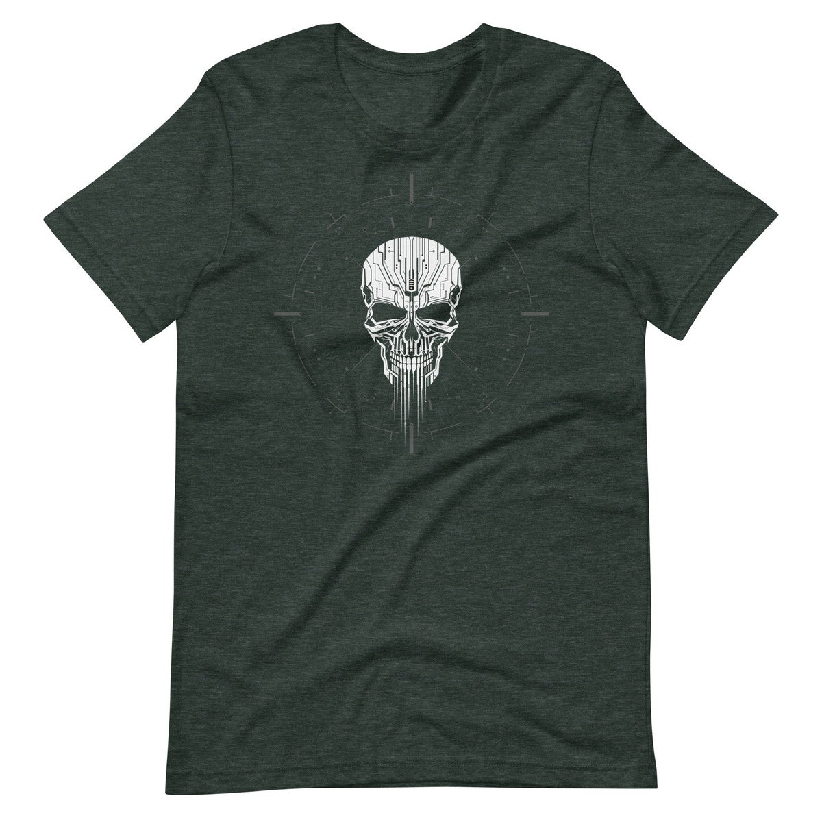 Geometric Skull Compass Unisex T-Shirt