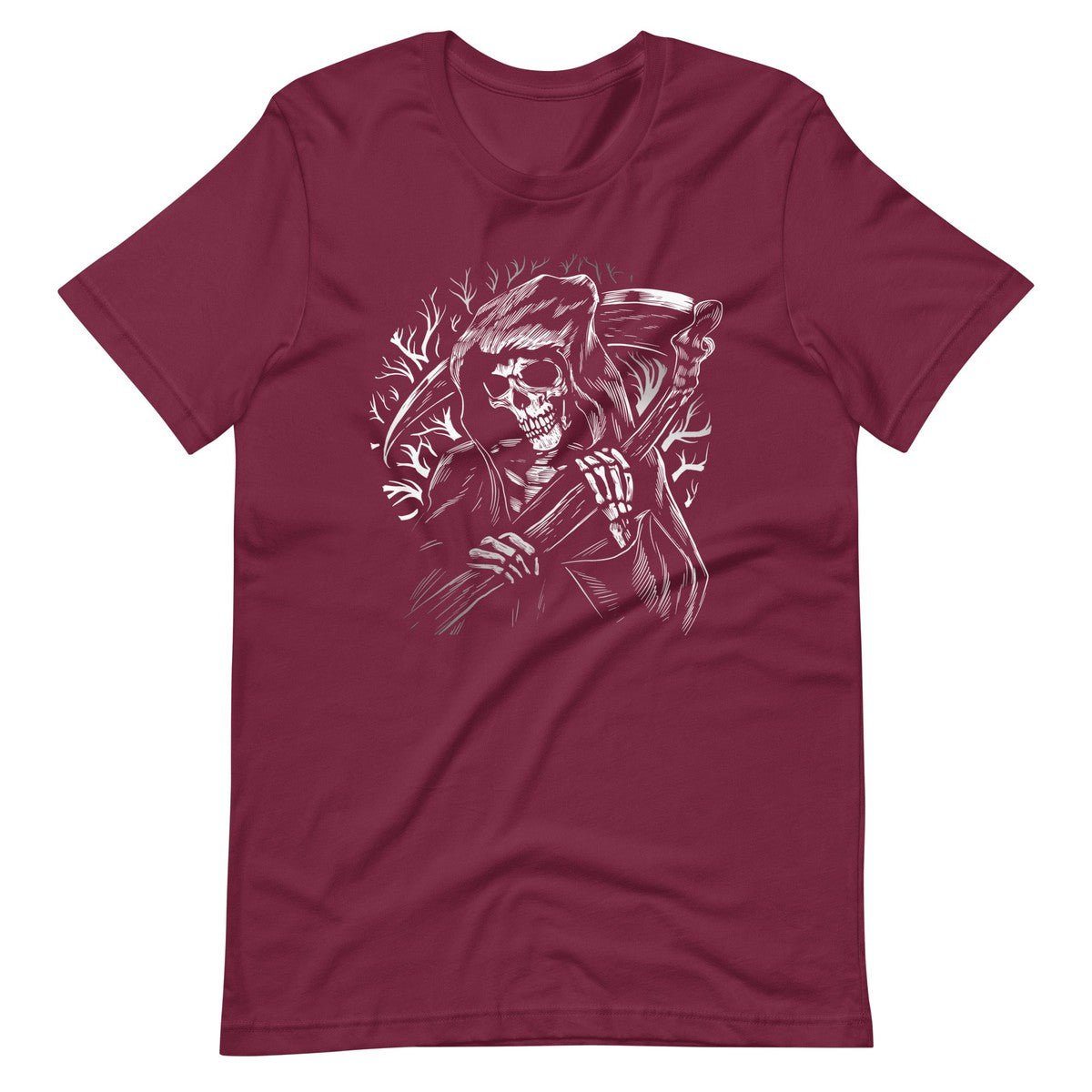 Grim Reaper Gothic Skull Unisex T-Shirt