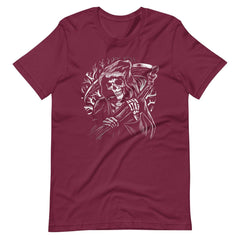 Grim Reaper Gothic Skull Unisex T-Shirt