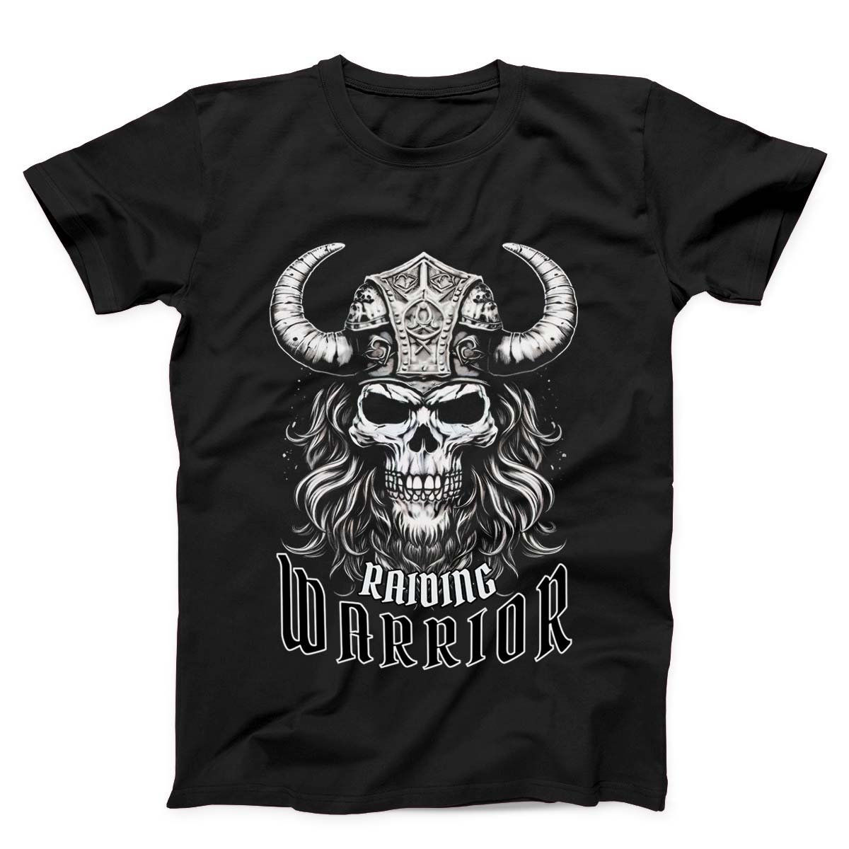 Viking Raiding Warrior Skull Unisex T-Shirt