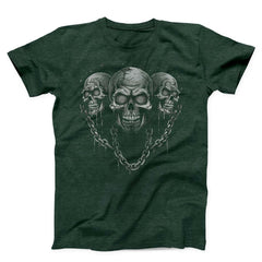 Skulls And Chain Unisex T-shirt