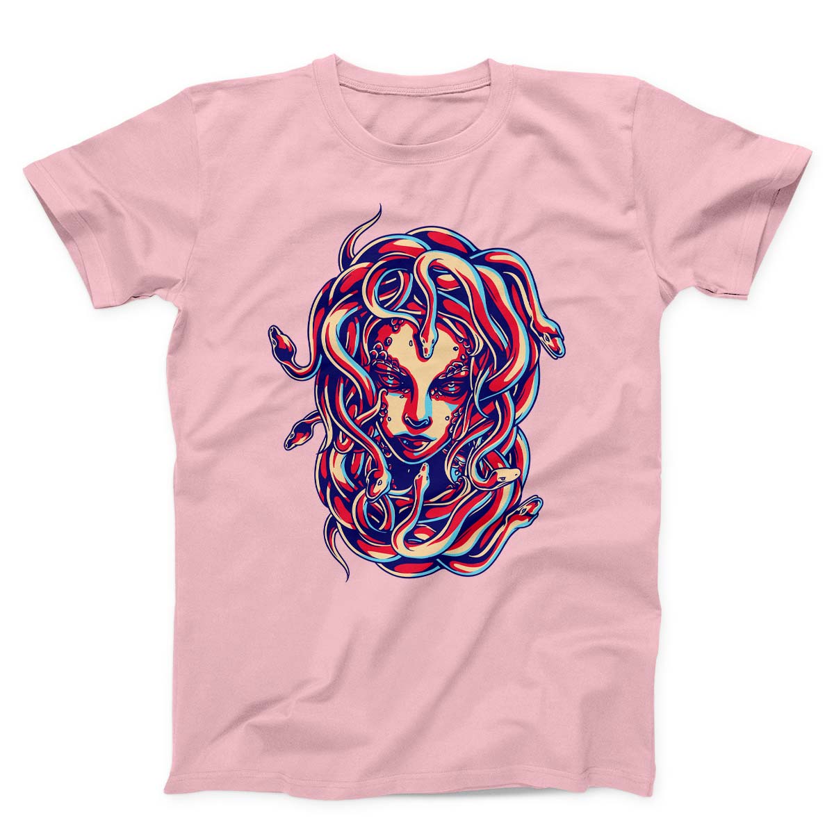 Snake Head Lady Medusa Unisex T-shirt
