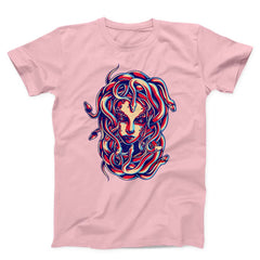 Snake Head Lady Medusa Unisex T-shirt