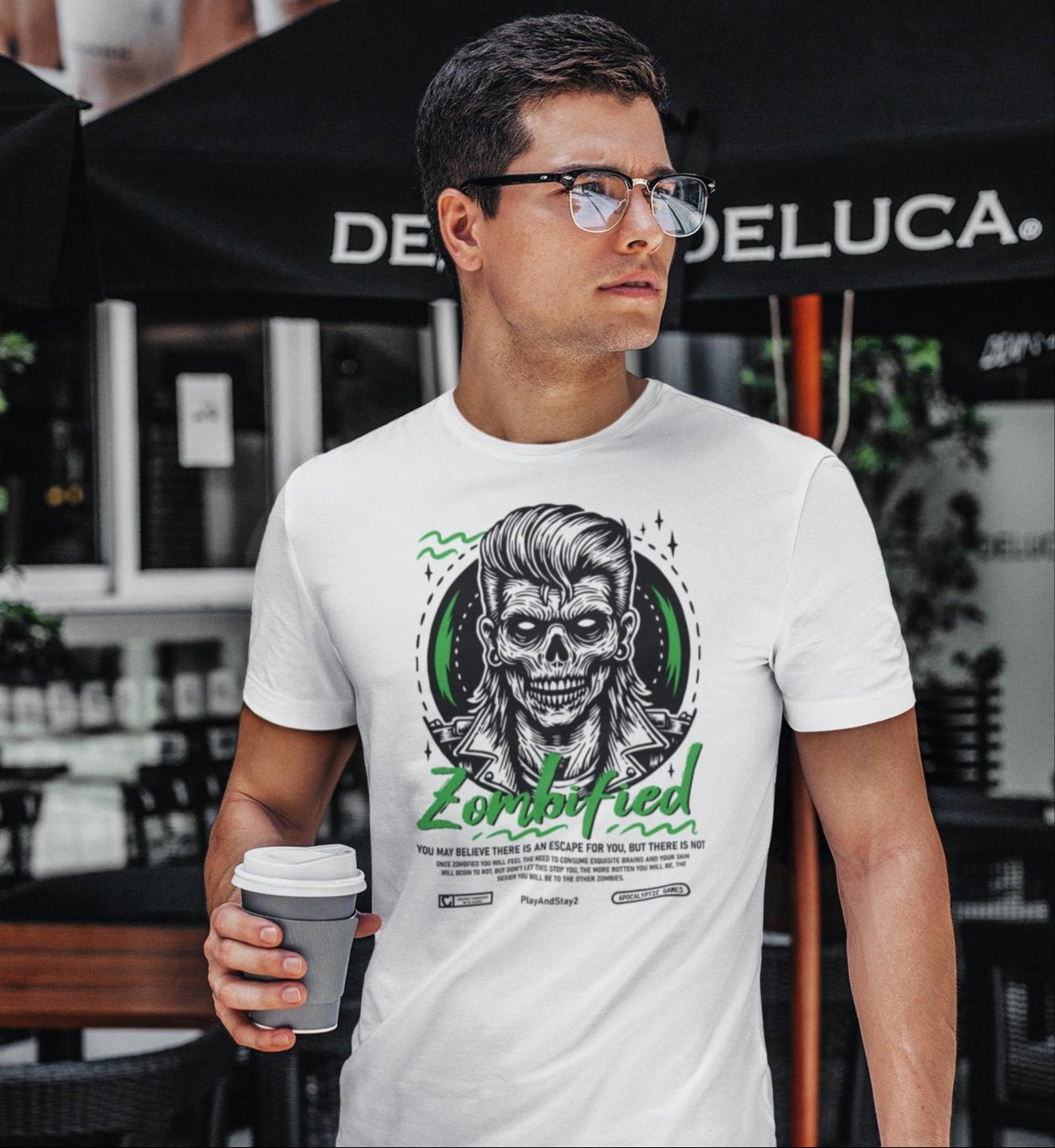 Zombified Rock Star Unisex T-Shirt