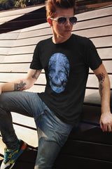 Creepy Skull And Forest Unisex T-shirt