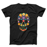 Flower Skull Unisex t-shirt