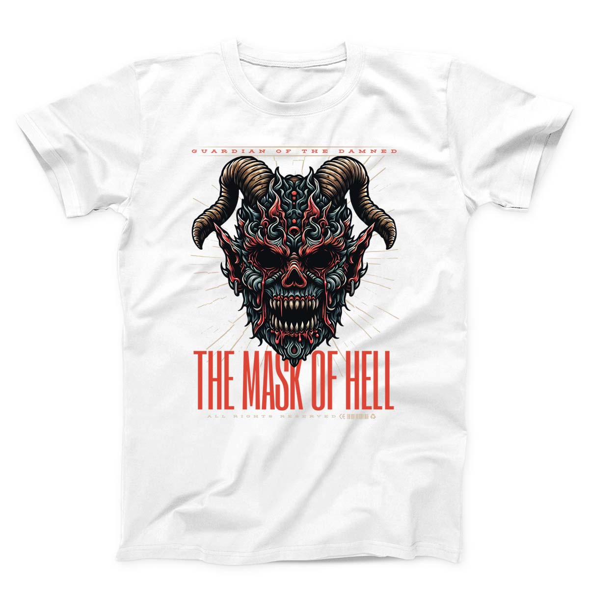 The Mask Of Hell Monster Unisex T-Shirt
