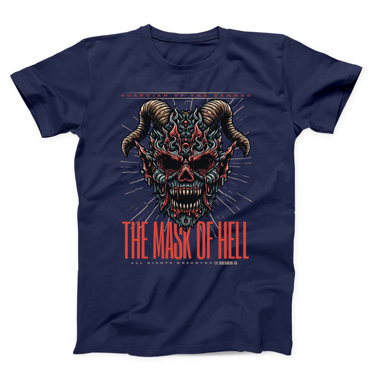 The Mask Of Hell Monster Unisex T-Shirt