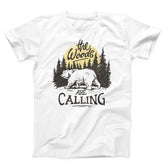 The Woods Are Calling Bear Forest Unisex T-shirt