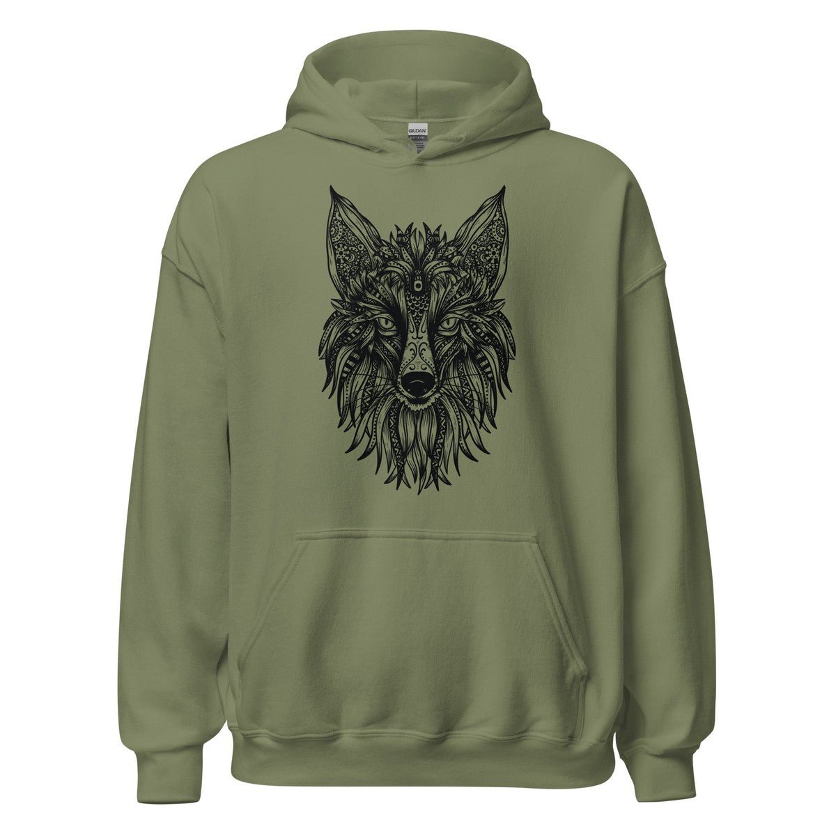 Tribal Fox Unisex Hoodie