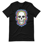 Trippy Psychedelic Skull Unisex T-shirt