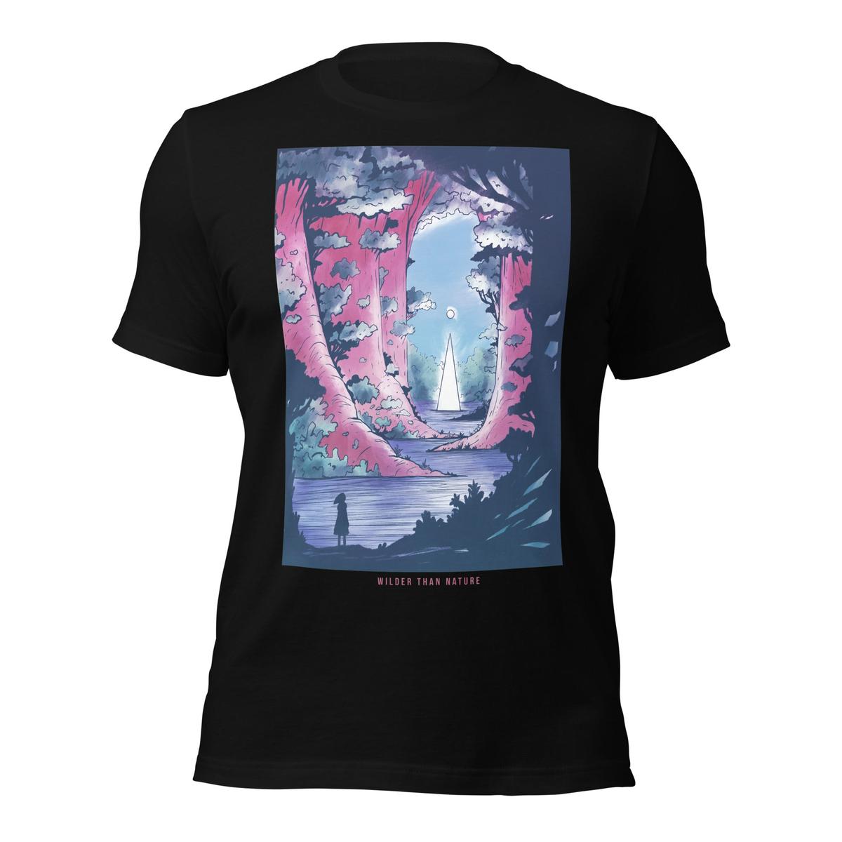 Giant Trees Fantasy Landscape Unisex T-Shirt