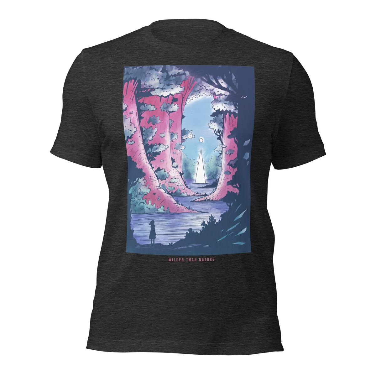 Giant Trees Fantasy Landscape Unisex T-Shirt