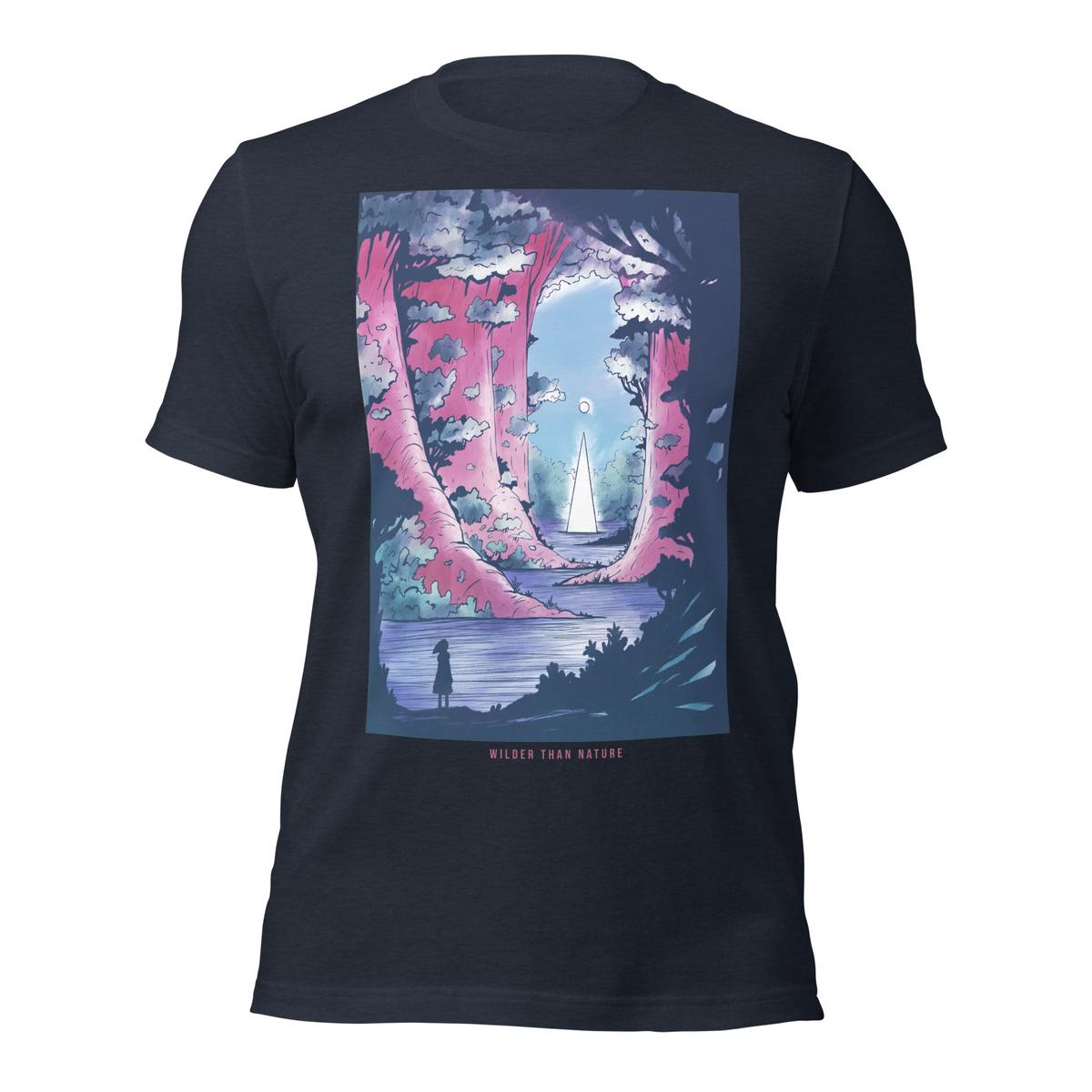 Giant Trees Fantasy Landscape Unisex T-Shirt