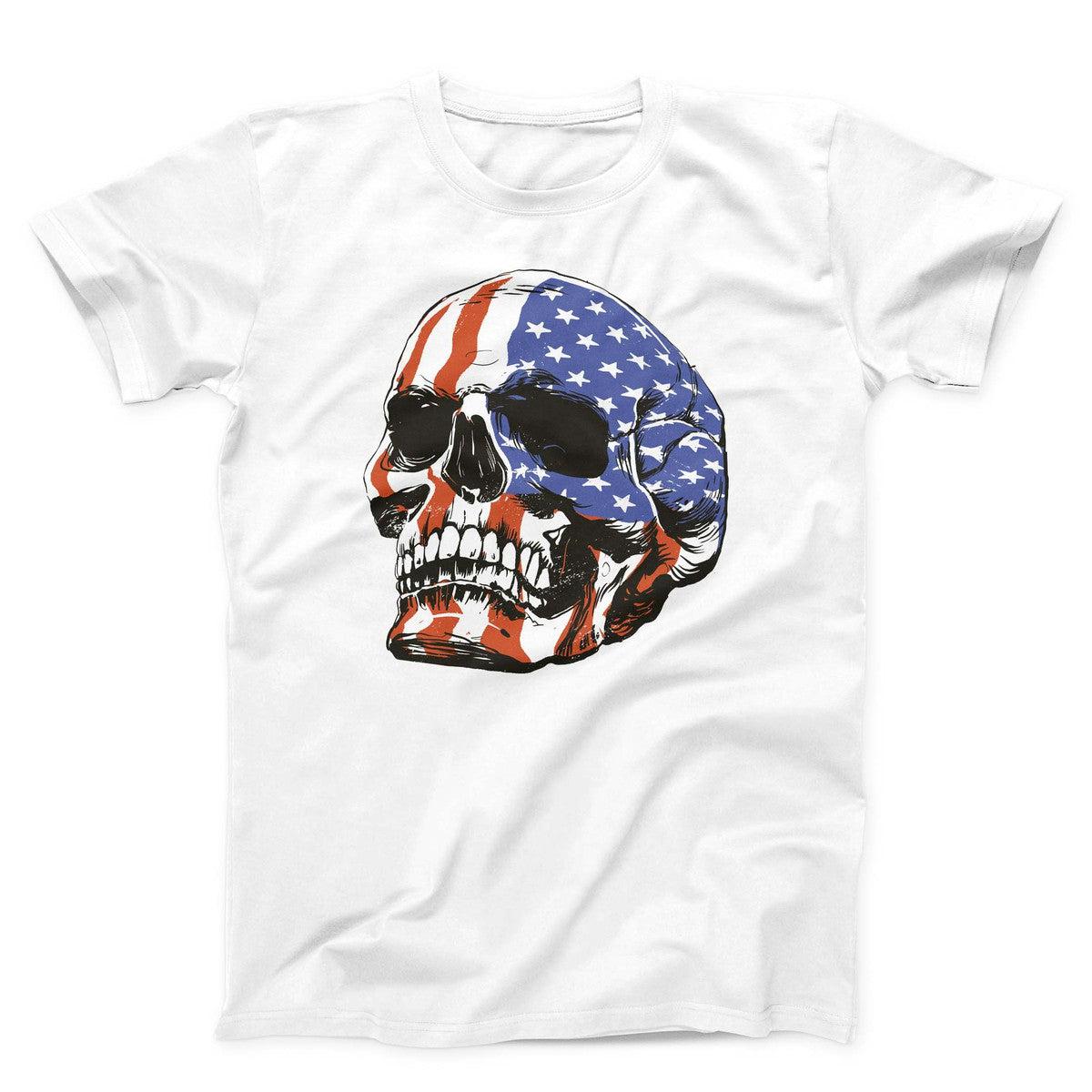 American Patriotic Skull Unisex T-shirt