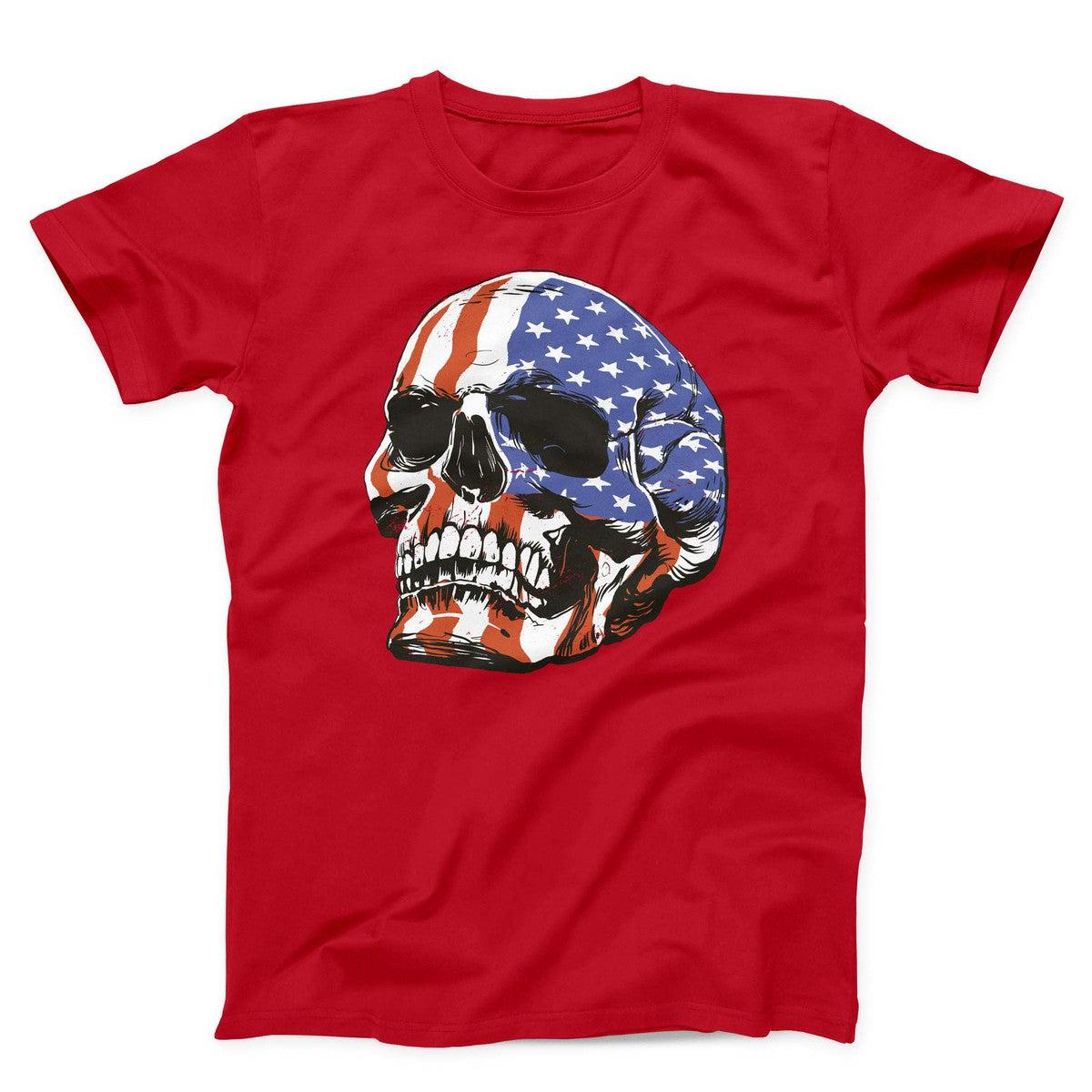 American Patriotic Skull Unisex T-shirt