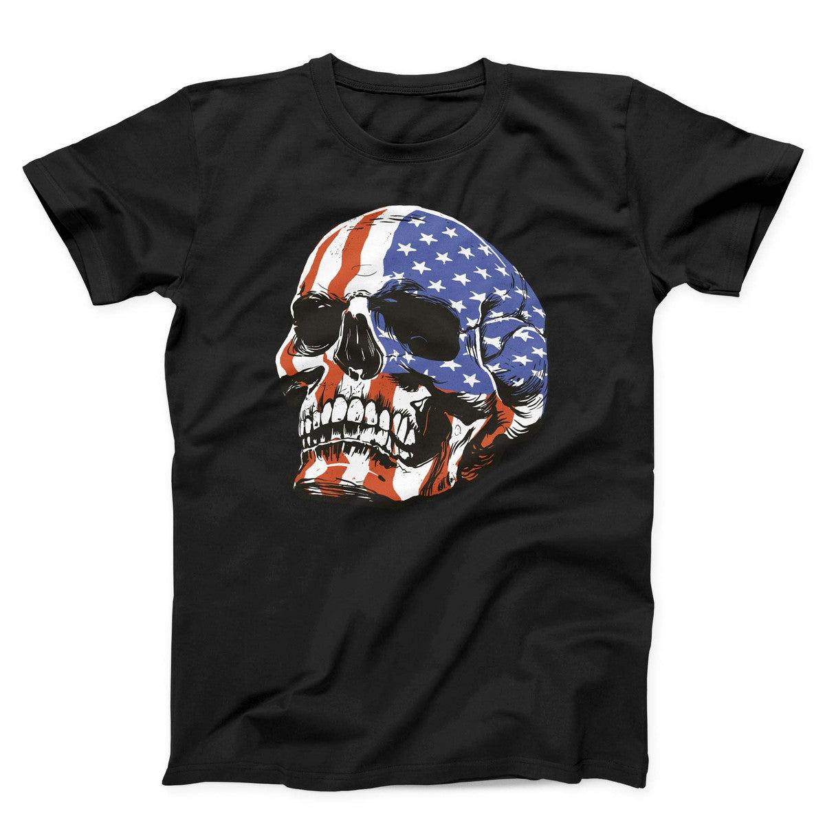 American Patriotic Skull Unisex T-shirt