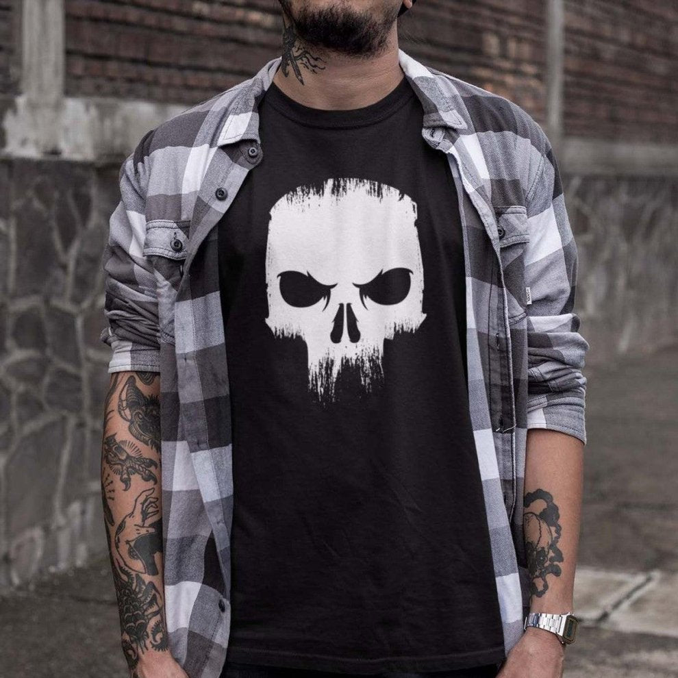 Angry Skull Unisex T-shirt