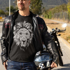 Bold Lion Face Unisex T-Shirt