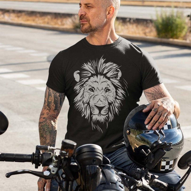 Bold Lion Face Unisex T-Shirt