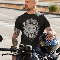 Bold Lion Face Unisex T-Shirt