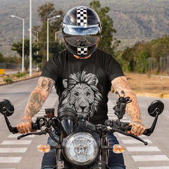 Bold Lion Face Unisex T-Shirt