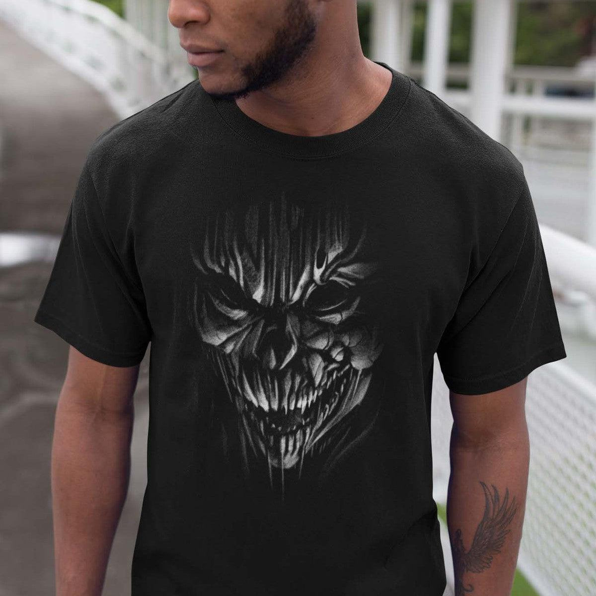 Creepy Skull Monster Unisex T-shirt