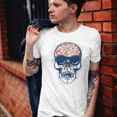 Floral Skull Unisex T-shirt