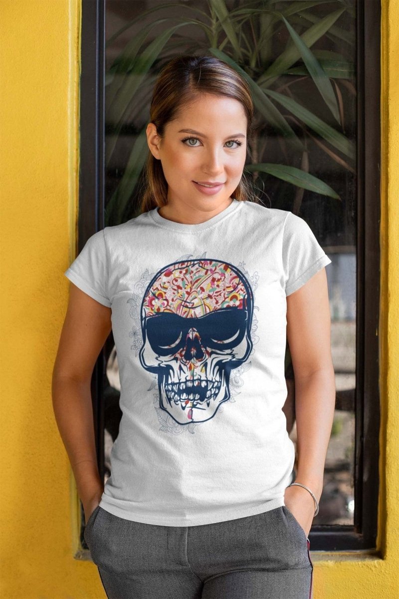 Floral Skull Unisex T-shirt