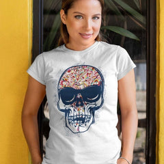 Floral Skull Unisex T-shirt