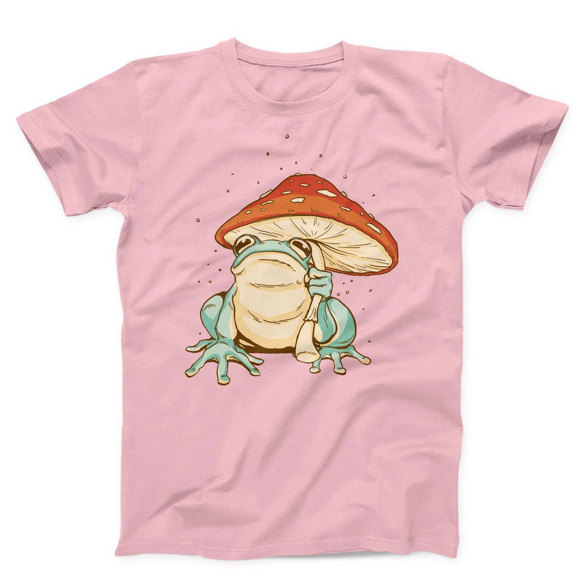 Frog Mushroom Umbrella Unisex T-shirt