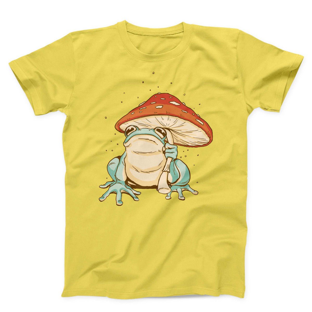 Frog Mushroom Umbrella Unisex T-shirt
